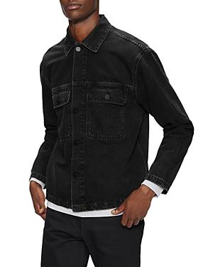 Ted Baker Mib Cotton Oversized Denim Shirt
