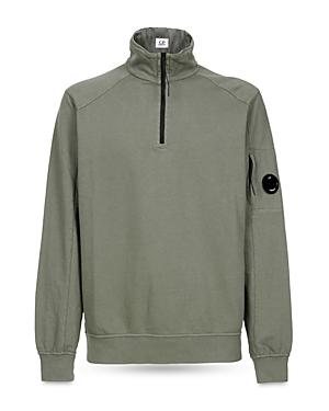 C.p. Company Slim Fit Half Zip Pullover