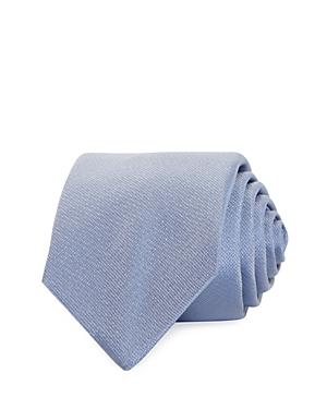 Boss Solid Ribbed Silk Tie