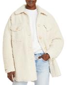 A.l.c. Cambrie Faux Shearling Shirt Jacket