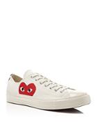 Comme Des Garcons Play Converse Chuck Taylor Low Top Sneakers