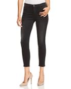 J Brand Mid Rise Cropped Skinny Jeans In Nevermore