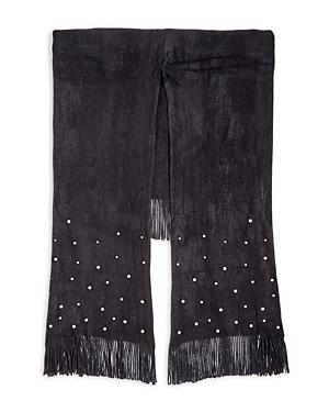 Echo Pearl Embellished Knit Ruana