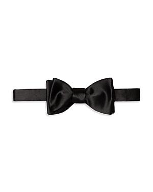 Eton Black Slim Silk Self Tied Bow Tie