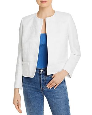 Lafayette 148 New York Kade Cropped Jacquard Jacket