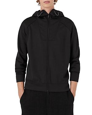 Armani Regular Fit Zip Front Hoodie