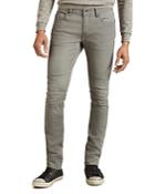 John Varvatos Star Usa Seamed Motorcycle Super Slim Fit Jeans In Reflection Grey