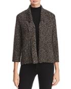 Eileen Fisher Notched-collar Sweater Jacket