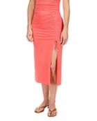 Michael Michael Kors Ruched Midi Skirt