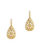 Amrapali Jewels Diamond Shevanti Teardrop Earrings In 18k Yellow Gold, 0.80 Ct. T.w.