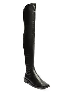 Schutz Women's Guily Up Square Toe Tall Boots