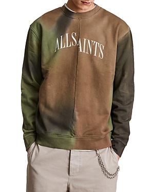 Allsaints Camo Dropout Crew Sweatshirt