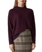 Whistles Dolman-sleeve Cashmere Sweater