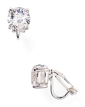 Lauren Lauren Ralph Lauren Cubic Zirconia Clip On Earrings, 10mm