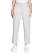 Dkny Pure Stretch Cotton Ankle Pants
