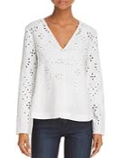 Theory Relaxed Lace Top
