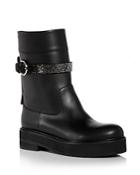 Salvatore Ferragamo Women's Paris Moto Boots