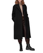 Whistles Tie Waist Wool Coat