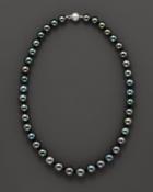 Tahitian Black Pearl Necklace, 18