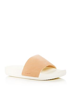 Brandblack Men's Kashiba Luxe Leather Slide Sandals
