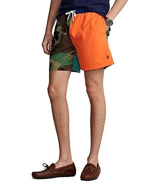 Polo Ralph Lauren Camo Color Blocked Classic Fit Swim Trunks