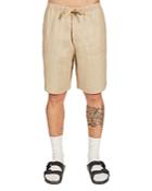 Atm Anthony Thomas Melillo Linen Solid Regular Fit Drawstring Shorts