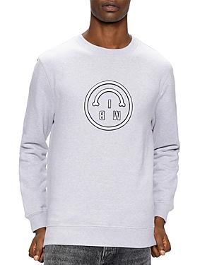 Ted Baker Smyley Mib Cotton Smiley Graphic Sweatshirt