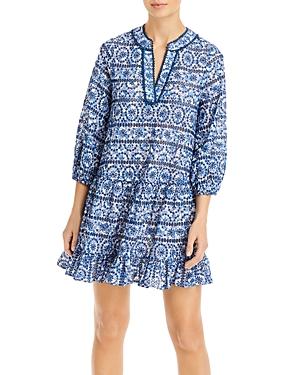 Shoshanna Printed Cover Up Dress