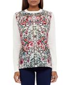 Ted Baker Rayshel Layered Bouquet Sweater