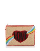 From St Xavier Beaded Lust Clutch