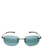 Maui Jim Unisex Nanea Polarized Rimless Square Sunglasses, 55mm