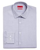 Hugo Mabel Grid Check Sharp Fit - Regular Fit Dress Shirt