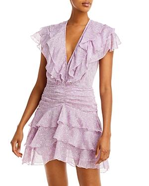 Sabina Musayev Nogatin Floral Mini Dress