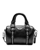 Zadig & Voltaire Sunny Mini Leather Bowling Bag