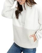 Splendid Boulder Half-zip Teddy Pullover