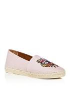 Kenzo Women's Special Tiger Embroidered Espadrille Flats