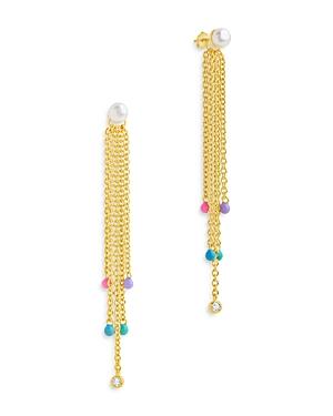 Sterling Forever Delmare Drop Earrings