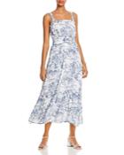 Lucy Paris Belted Toile-print Midi Dress - 100% Exclusive