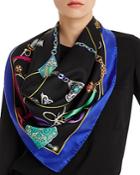 Larioseta Jewel Print Silk Scarf - 100% Exclusive