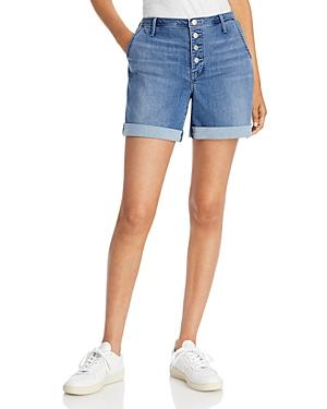 Nydj High Rise Button Fly Denim Shorts