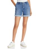 Nydj High Rise Button Fly Denim Shorts