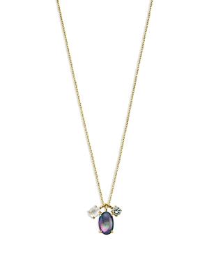 Ippolita 18k Yellow Gold Rock Candy Triple Stone Pendant Necklace, 16-18