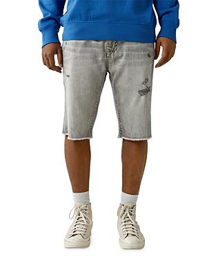 True Religion Rocco Super T Skinny Fit Shorts In Grail Wash