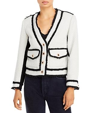 Aqua X Scout The City Boucle Contrast Trim Jacket - 100% Exclusive