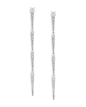 Nadri Glam Slam Statement Line Earrings