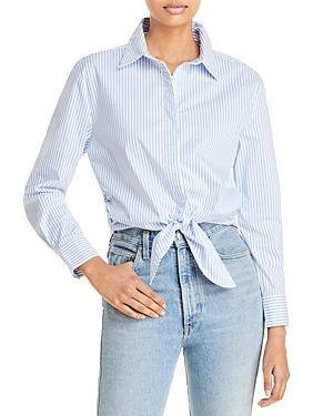 Aqua Tie Hem Shirt - 100% Exclusive