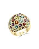 Bloomingdale's Rainbow Gemstone Statement Ring In 14k Yellow Gold - 100% Exclusive