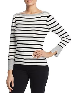 Sioni Striped Boatneck Sweater