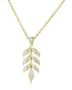 Roberto Coin 18k Yellow Gold Disney Frozen Diamond Pendant Necklace, 24