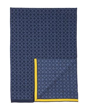 Salvatore Ferragamo Mini Gancini Jacquard Wool Scarf